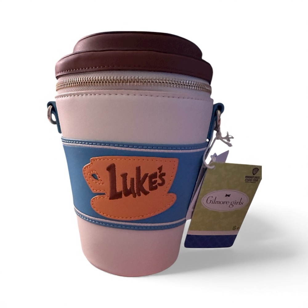 Loungefly Gilmore Girls Luke’s Coffee Cup Crossbody NWT